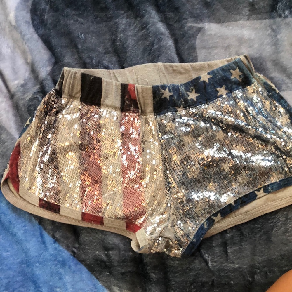 Nashville American Flag Shorts